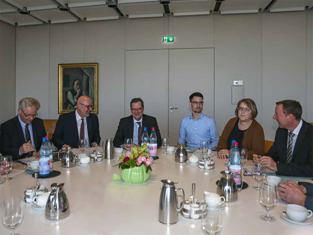 VdB Bundesvorstand mit Prof. Dr. Joachim Würmeling